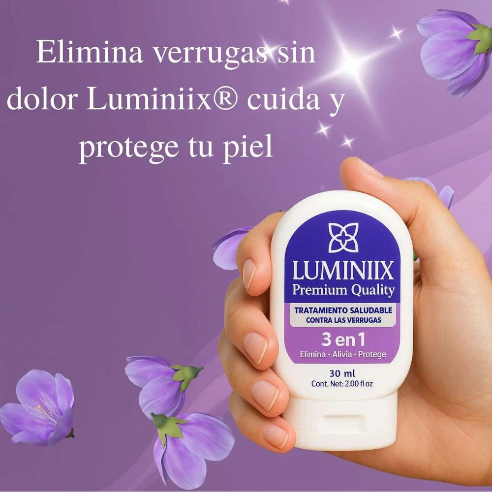 Tratamiento Eliminador de Verrugas Luminiix